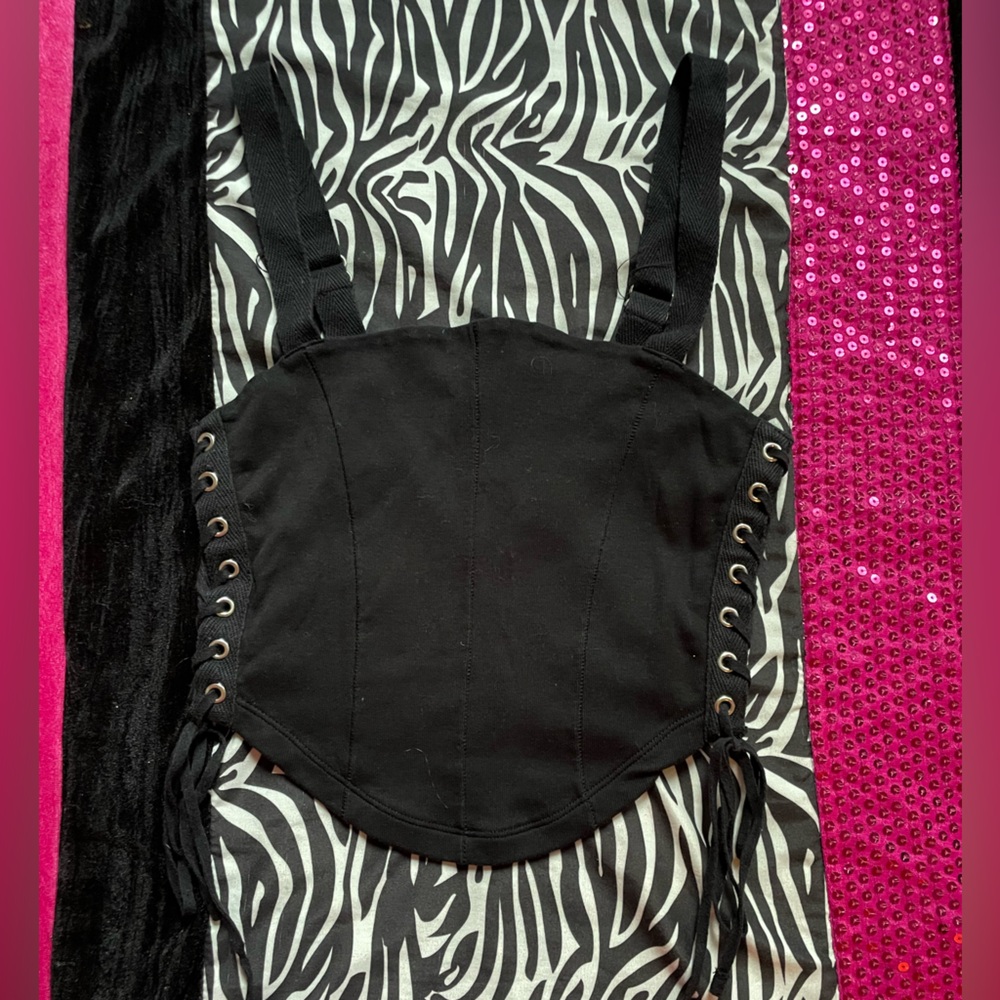 Garage lace up shirt!